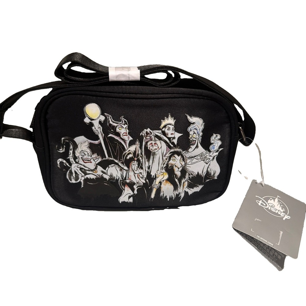 Disney Parks Villains Halloween Crossbody Hip Bag NWT Ursula Maleficent Scar